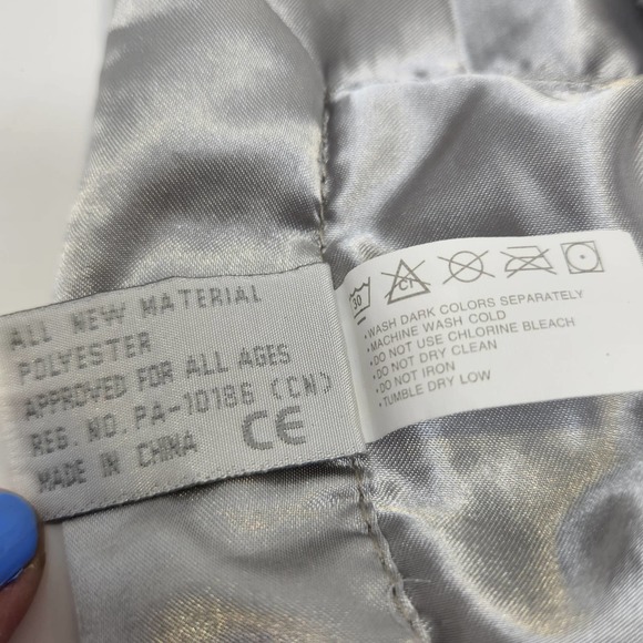 Bearington Baby Collection Gray Elephant Lovey Plush Security Blanket Satin Line - Picture 7 of 7